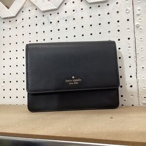 Kate Spade  Women Crossbody Leather Purse,  Color Black